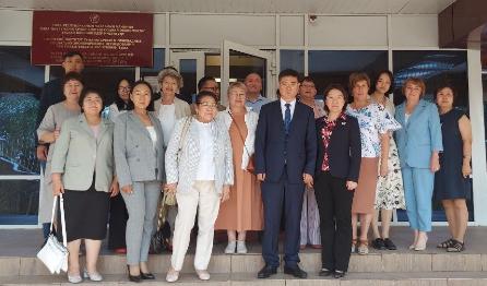 Научное сообщество Тувы встретилось с представителями научного департамента Синьцзян-Уйгурского автономного района Китайской Народной Республики